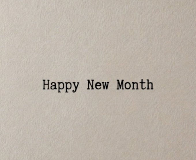 The image features a white background with black text that reads "Happy New Month" at the top, followed by the phrase "Good morning to everyone on 𝕏 Happy New Month This is your best month yet @XOOBNetwork x @useTria". The text and design elements are arranged in a visually appealing manner.