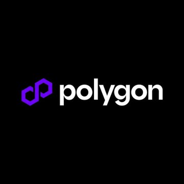 The image features a logo for a cryptocurrency called Polygon, which has been designed with a purple and white color scheme. The logo consists of two hexagons that are connected by a line, creating an arrow-like shape. The word "Polygon" is written in white letters below the logo. The background of the image is black, making the colors of the logo stand out even more. In the bottom right corner of the image, there's text that reads: "BREAKING: Polygon flipped Ethereum in 24h inflows." This phrase suggests that the Polygon cryptocurrency has been gaining popularity and is being followed by many people who are interested in investing or using it for transactions on the Ethereum blockchain.