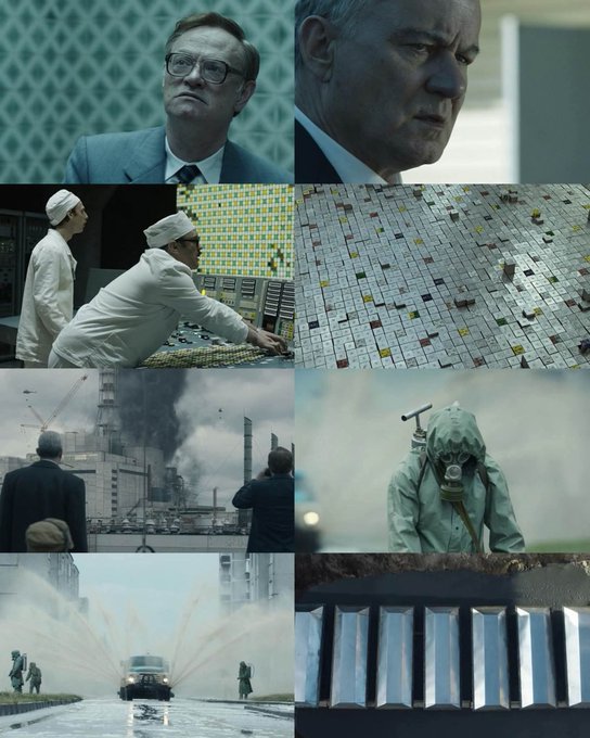 The image consists of a collage of six photos, each depicting different scenes related to the movie "The Terminal Man". In one photo, there are two men dressed in suits and ties standing next to each other, possibly discussing something important or attending an event. Another photo shows a man wearing a gas mask, which could be a character from the film or a real-life individual with a unique appearance. The collage also includes photos of buildings, cars, and people, further emphasizing the theme of the movie. The post that reads "yes" suggests that these images are relevant to the discussion about the movie's content or the context in which it was made.
