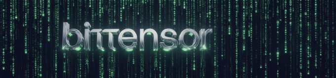 The image features the word "bittensor" rendered in a metallic, futuristic font against a digital "Matrix-style" backdrop of falling green code, visually evoking themes of artificial intelligence and decentralized technology. This aesthetic complements the post's message about understanding Bittensor ($TAO) not through simple labels but by studying its subnets, which are the foundational layers of its decentralized AI network.