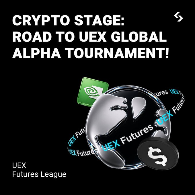 The image features an advertisement for a cryptocurrency event called "The UEX Futures League" that takes place over the weekend of September 12-14, 2016. The event aims to promote Bitcoin and other cryptocurrencies by offering rewards for participating in various competitions and challenges. One such challenge is the Crypto Stage: Road to UEX Global Alpha Tournament, where participants compete against each other to develop innovative solutions related to blockchain technology. The image includes a globe with the words "UEX Futures League" written on it, along with text that reads "Compete for a share of up to 120,000 USDT in rewards, climb the Team ROI leaderboard, and earn a chance to qualify for the UEX Global Alpha Tournament!"