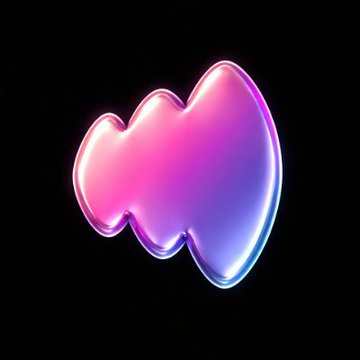 The image features a purple bubble floating against a black background. The bubble has a unique shape that resembles a tree or a cloud, adding an artistic touch to the scene. The caption below the image reads "@solana", which could be a reference to the creator of the image or a social media account associated with it.