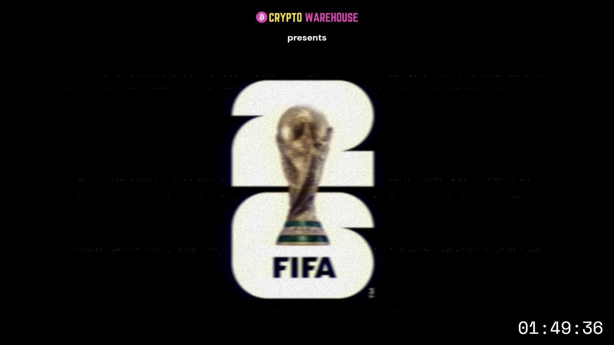 The image features a large white trophy, likely representing the FIFA World Cup, placed prominently against a black background. The text "FIFA" can be seen at the bottom of the image, indicating that this is related to the FIFA World Cup. The image also includes a caption that reads "02/06/2022", which could possibly be an event date or a reference to the year when the trophy was awarded.