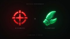 This image depicts the partnership between Ricomaps and Clawpump, with their respective logos side-by-side. The integration of Ricomaps into Clawpump allows users to query data for bundling and scam detection, enhancing wallet and agent safety.