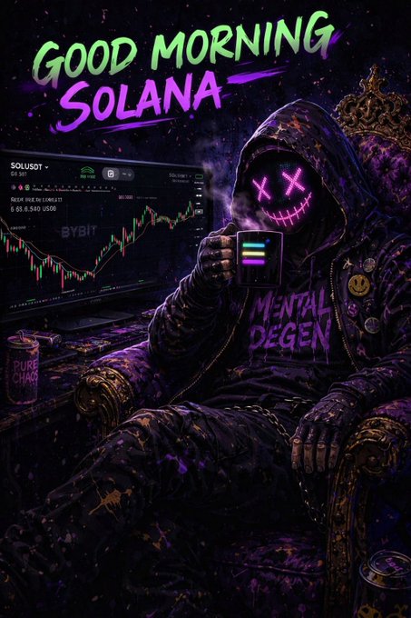 "Good Morning Solana Degen New week. New opportunities."