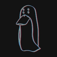 A stylized ghost-like figure wearing a plague doctor mask is outlined in red and blue chromatic aberration, evoking a digital glitch aesthetic. The eerie illustration visually represents the "horror" or warning of compromised hardware wallets, aligning with the post's critical message about their lack of safety.
