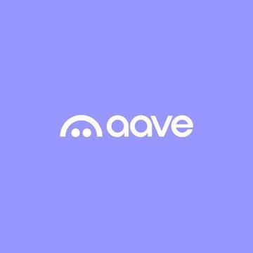A simple logo design on a light purple background featuring the word 'aqve' in white lowercase letters next to a stylized curved icon.