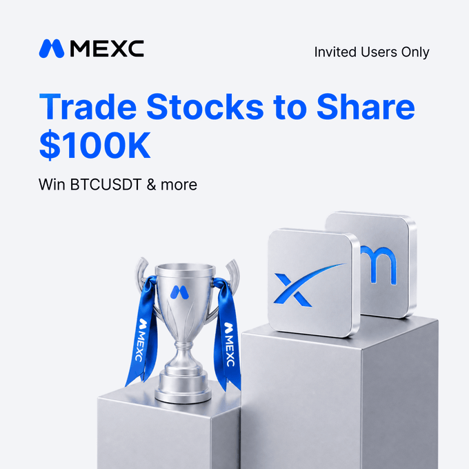 Celebrate victory on MEXC's "Battle of the Brave"! Trade stocks to share $100K, win BTCUSDT, and more with special cashback and rewards.