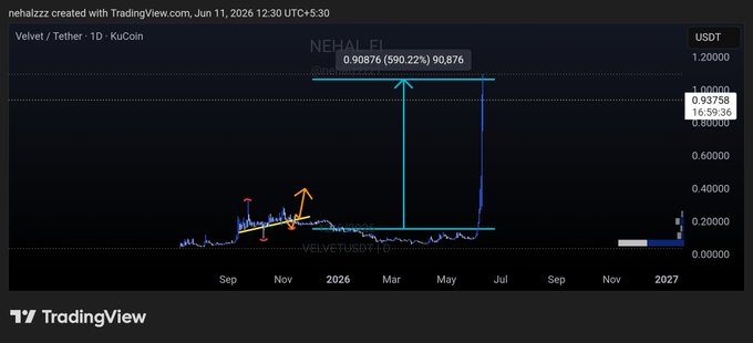 ?"A chart showing a stock's performance over time."