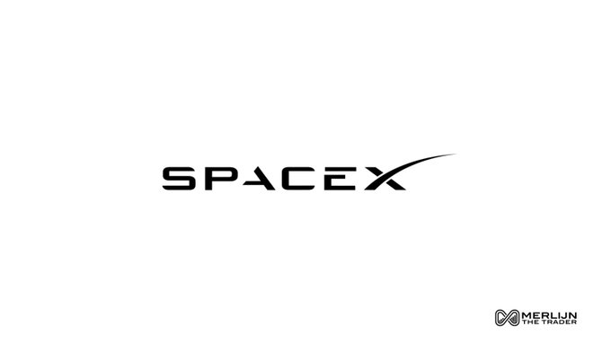 The image features a white background with black text that reads "SPACEX" written in all capital letters. Below this, there are two smaller texts that read "EVERYONE'S WATCHING THE SPACEX IPO. ALMOST NOBODY'S WATCHING THIS. On the same rockets, a quieter project is going up. WISeSat satellites. SEALSQ quantum-proof chips. Settling on Hedera. The goal: machines in orbit, transacting with machines on Earth".
