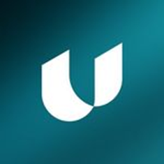 A white stylized "U" logo (likely the UP token icon) is displayed on a teal gradient background, accompanying a Turkish-language post detailing the August 13, 2026 UP token unlock schedule, which includes 9.37M tokens (0.94% of max supply) valued at ~$2.98M.
