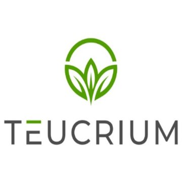Teucrium logo with the text "TEUCRIUM" displayed below the green leaf emblem. The logo corresponds to Teucrium Trading, the firm mentioned in the post that has delayed its XRP short ETF launch to October 11.
