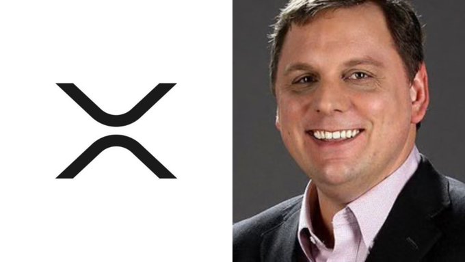 The image shows the black XRP logo beside a portrait of investor Michael Arrington. It illustrates his claim that the world has misunderstood Ripple and XRP for the past decade.