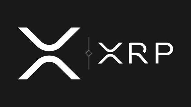 The image displays the white XRP logo and "XRP" text on a black background, representing the cryptocurrency discussed in the post, which argues that XRP's loss of investor confidence makes ambitious price targets like $1,000 unrealistic regardless of the asset's underlying utility.