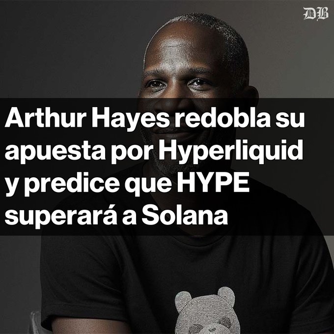 "The post focuses on a man named Arthur Hayes, who has been described as a rapper or hip-hop artist," the text states. "It discusses his rap music career, mentioning that he might have already hit his $150 million milestone and plans to defineHYPE so far in order to define it clearly. The image shows Arthur Hayes with a bear design on his shirt, which is used as a reference for his hip-hop brand or style."