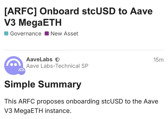 The image shows an email conversation about a proposal to add a company's U.S. currency, called stcUSD, as a collateral asset in an instance involving the ARFC (Advanced Resilience Finance) platform. The email text suggests that the ARFC is willing to accept the U.S. dollar as payment for the company's assets or services. This offer may be appealing to some individuals who are interested in acquiring assets from companies located in the U.S.