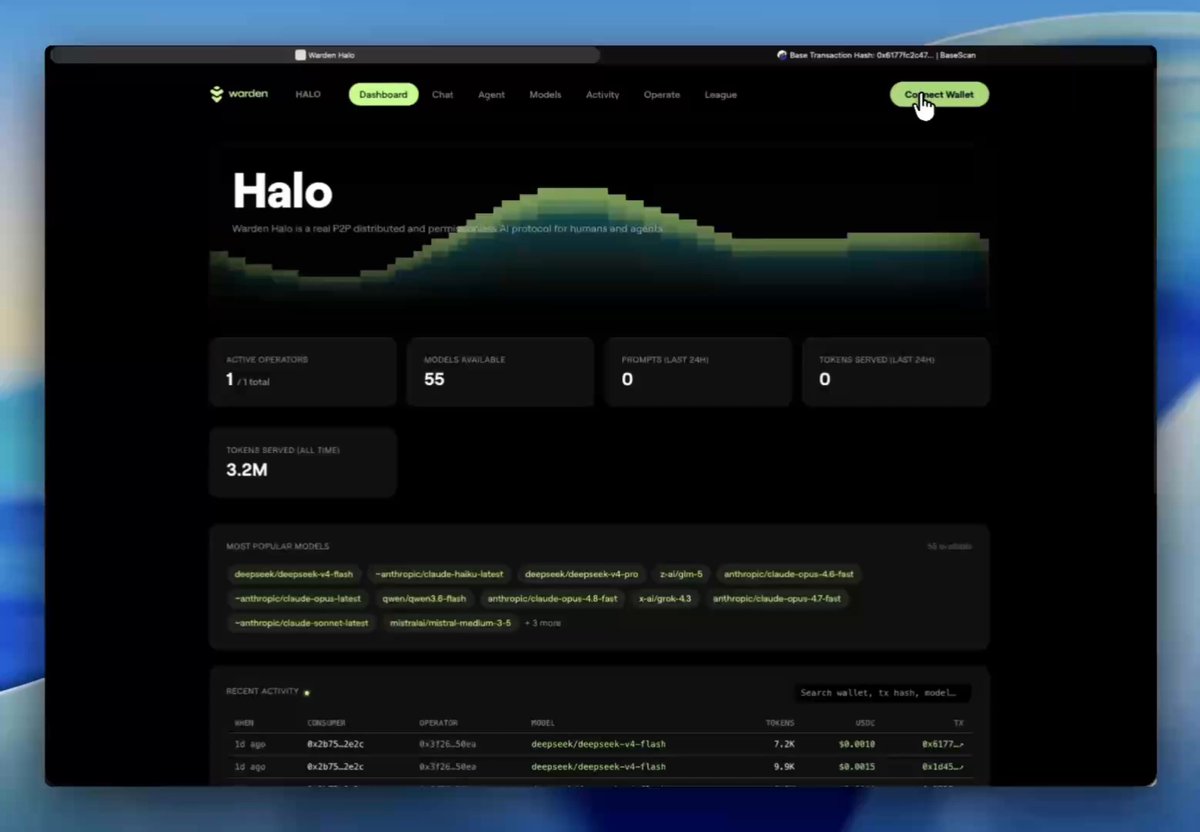 The image shows a computer screen displaying a website called "Halo". The website has a dark background, which contrasts with the white text that reads "Halo" at the top of the page. Below this, there are several tabs open on the webpage, including one tab labeled "Where is Halo?". The rest of the webpage features various data and information related to the Halo platform.