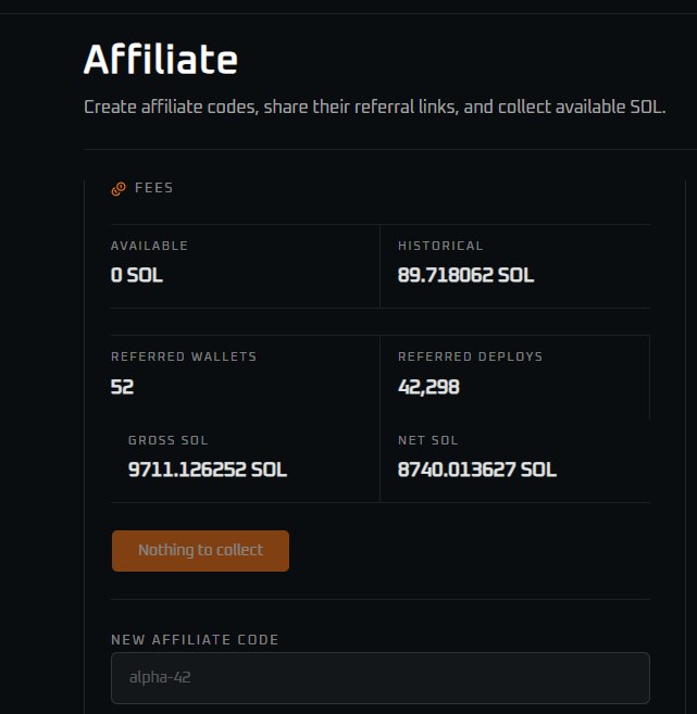 The image shows a screenshot of a webpage displaying information about affiliate fees, including a list of referred transactions and their respective values in the top right corner. The text at the bottom states that these referrer volume amounts are available for a user named @Daaaaaa916680. One of the transaction details is about a product with a value of $90SOL, which is a relevant piece of information considering that many users have made transactions through this website in recent weeks. This post may provide more context on how to make transactions and set up affiliate programs for maximizing referred volume.