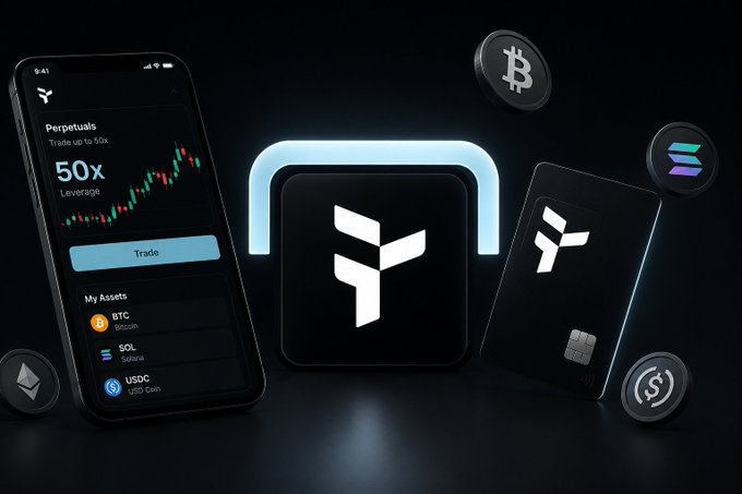 In this photo, a person has their smartphone open, displaying several cryptocurrency-related messages such as trading positions, account balances, and fund transfers. The screen shows that they have been actively trading for quite some time and are using one of three major wallet management platforms: TradeTria, Perpetual, or BitStrip. These apps are used to manage and organize their crypto wallet, which is important for keeping track of cryptocurrency transactions and maintaining the privacy of their funds.