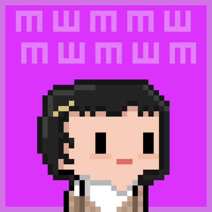 The image features a cartoon girl with black hair wearing a white shirt, standing against a purple background. The girl has a gold-colored headband on her head. The caption of the image reads "giving away 3x GTD wl spots for @sooki_nft 222 pixel art supply on Eth | free mint". This post seems to be promoting a charity event or cause related to the #sookiNFT hashtag, as indicated by the girl's appearance and the accompanying caption.