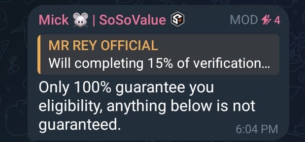 The image shows a SoSoValue moderator's discussion about the season 2 airdrop process. The conversation revolves around the topic of verification, with participants sharing their experiences and thoughts regarding the eligibility for the airdrop. Among the topics being discussed are verifying completion (15%), whether it is necessary to enter the username before completing the verification, and whether completing an exact 100% guarantee is required. This discussion highlights the importance of clear communication in online communities like SoSoValue, ensuring that all users understand the process and can make informed decisions about their participation.