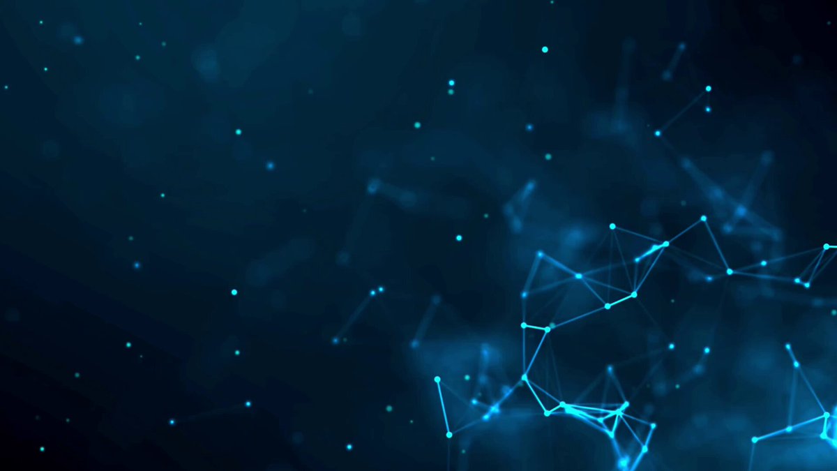 The image features an abstract blue background with numerous small dots scattered throughout. The dots are connected by lines, creating a sense of interconnectedness or complexity. The caption above the image reads "Web4 needs clearer paths for users, apps, and autonomous agents. DNNS gives Lithosphere a decentralized naming and routing layer designed to make identifiers, service discovery, and cross-ecosystem interaction easier to organize". This text is located directly below the image of blue dots connected by lines on a gray background.
