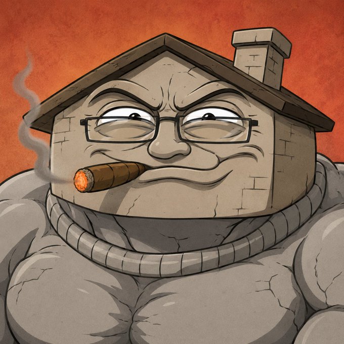 The image features a cartoon character, possibly a monster or a robot, wearing glasses and holding a cigar. The character appears to be angry with an evil eye, giving off an intense expression. The caption below the image reads "ok bitcoin let's see who lasts longer". This phrase is likely meant as a humorous commentary on Bitcoin, suggesting that it has been around for quite some time and has proven its durability in comparison to other forms of currency or technology.
The character seems to be made out of stone or metal, giving it a unique and eye-catching appearance. The image also includes the words "bitcoin" and "let's see who lasts longer", which further emphasizes the humorous nature of the caption.