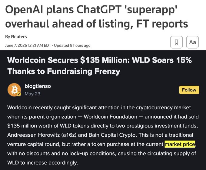 The image features an article about Bitcoin that includes information about a cryptocurrency market where a new report highlights the price of $0.44 for one Bitcoin. This could be related to the superapp or cryptocurrency discussion on OpenAI's ChatGPT, which may have influenced the price fluctuations in this particular case. The text in the image is likely to be an advertisement or promotion offering a chance to buy Bitcoins at a low cost before the price drops even further.
