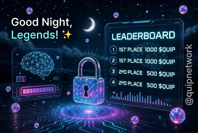 The image features a poster for a leaderboard game called "Good Night, Legends!". The poster includes a blue lock with a keypad design at the bottom center of the image. Below the lock, there are three different levels of leaderboards displayed in purple, pink, and green colors. Each level has its own set of points or rewards that players can earn by completing tasks or challenges within the game. The text "Good Night, Legends!" is written above each leaderboard to indicate the title of the leaderboard being showcased. Additionally, there are three stars placed at the top center of the image, which could represent achievements or milestones in the game.