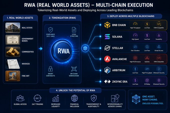 ersi's RWA platform for real-world assets, including tokenizing and deploying across multiple blockchain chains.