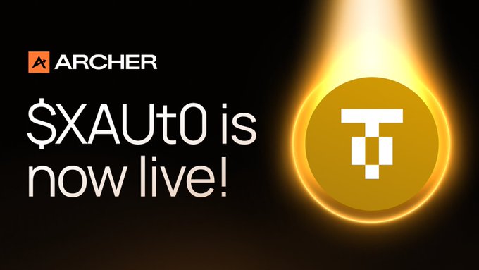 The image features a black background with an orange circle containing a white "T" logo at its center. The text "SXAUTO IS NOW LIVE!" is displayed below the logo, indicating that the post is about the new feature of the exchange called "SXAUTO".