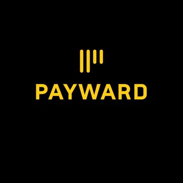 The image displays the Payward logo in yellow text on a black background, featuring a stylized icon with vertical bars above the company name. This branding ties directly to the news that Kraken's parent company Payward is expanding its offerings by partnering with Hyperliquid to launch regulated on-chain perpetual futures for U.S. clients.