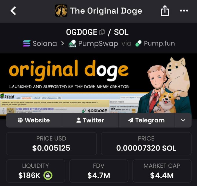 The post includes a screenshot of an app icon with text about buying things, including dogs, through this app. The image also shows that the price for the item is $4.75. There is also text about Bitcoin trading being used on the website, which suggests that people might use it to buy and sell Bitcoins or other cryptocurrencies.