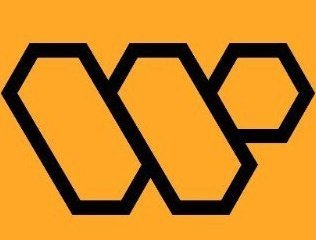 The image features a logo with a black and orange color scheme that reads "Wallchain" in white letters against an orange background. The text "w" and "p" are also visible, which could be part of the company's name or initials. The image is accompanied by a caption that explains what the logo represents and why it matters to the post.