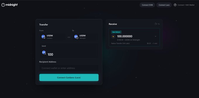 ursa coin transfer screen, displaying a dark blue header with white text and a green "Convert" button.