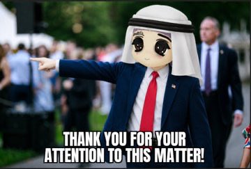 This meme, featuring a cartoonish figure in a suit and head covering, humorously dismisses the news of Russia banning crypto mining until 2032 with the caption "THANK YOU FOR YOUR ATTENTION TO THIS MATTER!"