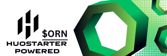 A logo graphic reading 'H $ORN HUOSTARTER POWERED' in black and green colors.
