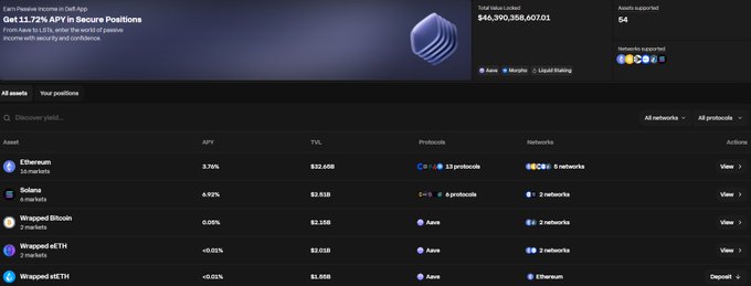 The image displays a webpage that features a list of cryptocurrency mining pools listed along with their respective APIs (Application Programming Interfaces). The title of the page reads "Mining Pool List" while the subtitle explains that these pools are used for optimizing cryptocurrency mining. There is a blue hexagon in the center of the image, which serves as an icon to guide users towards finding more information about specific mining pools or APIs.