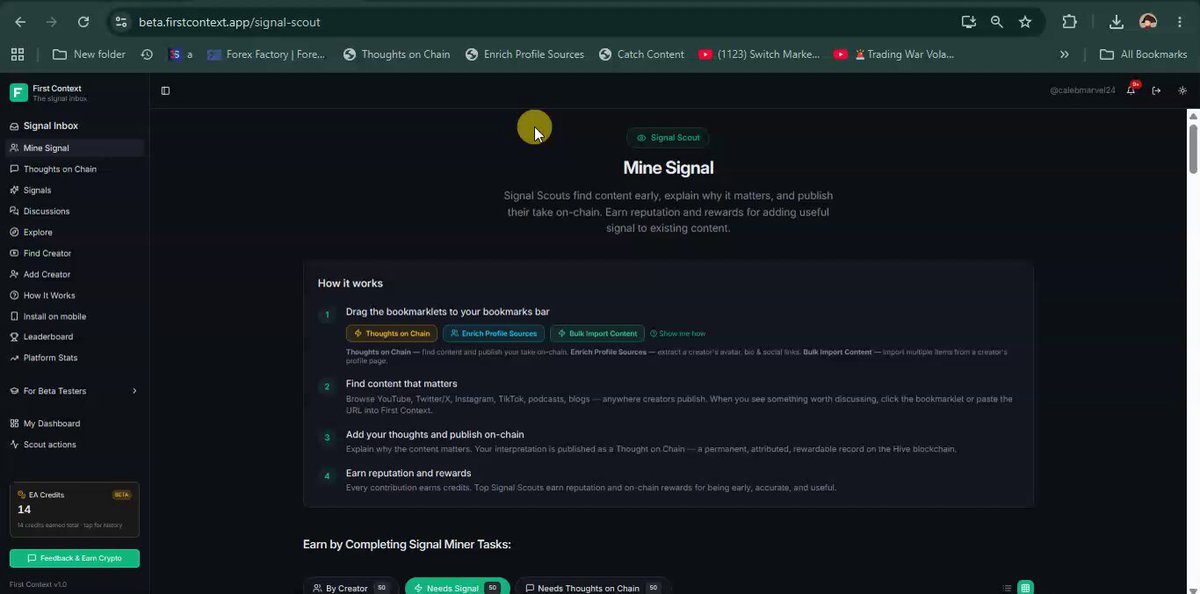 The image shows a computer screen displaying a webpage with a green header, white text, and a yellow button. The title of the webpage reads "drop your thoughts and cool rewards for it." This suggests that there might be an online form or survey on the page where users can provide their opinions or ideas in exchange for rewards or discounts.