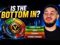 The image is a YouTube thumbnail featuring crypto influencer Tyler G, with bold text asking "IS THE BOTTOM IN?" alongside a chart showing BTC, SOL, XRP, and PEPE, suggesting the video analyzes whether cryptocurrencies have hit their price floor. This relates to the post's message by promising a unique, attention-grabbing crypto market analysis rather than typical commentary.