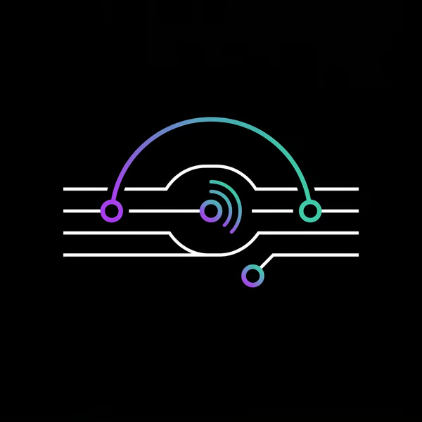 The image features a logo with a circle containing three lines, each representing a different color - purple, green, and blue. The colors are arranged in a way that they appear to be floating or hovering above the center of the circle. The background is black, which contrasts with the vibrant colors of the lines. The text "What this tweet says seems to be legit! Its a runner." is written below the logo, and there's also some text about the post being about pumpkins.
