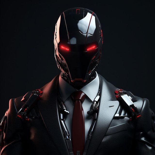 The image features a man dressed in a suit, tie, and helmet with red lights shining from his eyes. The caption above the image reads "Which project has the hardest working team atm? $ZEC $TAO $ICP $RMV. $INJ $FET $VVV $NEAR $HYPE $ONDO $RENDER". This suggests that the man in the suit and helmet is a part of a project related to the automotive industry, specifically focusing on vehicle design or engineering. The image showcases the hard work put into this project by the team at ZEC.