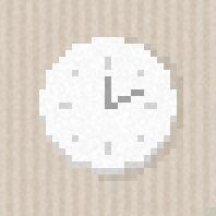 The image features a clock with white face, black numbers, and hands that are pointing at 12:00. The clock is placed against a striped background, which adds an interesting visual element to the scene. The caption below the image provides information about the time displayed on the clock, stating "There IS ONLY ONE Meme Time #solana #pumpfun #cryptosafety".