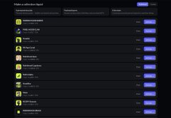 A dark webpage displays a leaderboard with player names and VIP tier badges in a ranked list format.