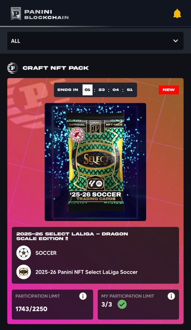 The image shows a craft nFT (Nonfiction Transfer) marketplace featuring various items, such as a soccer sports book called "Laliga" by Dragon, priced at 25.56 NFT Select. The website displays information about upcoming events and opportunities to participate in collecting these nfts for one's wallet.