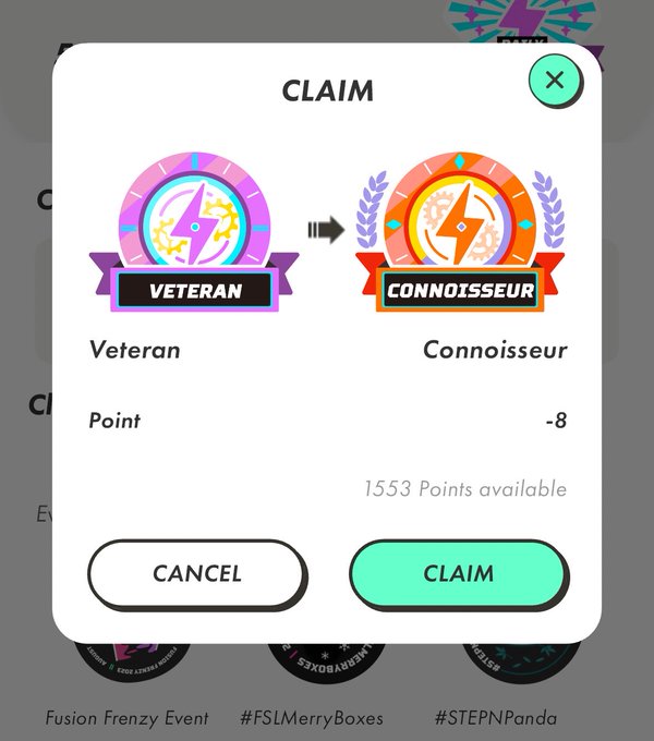 The text of a caption reads "CLAIM #1553Points Available".