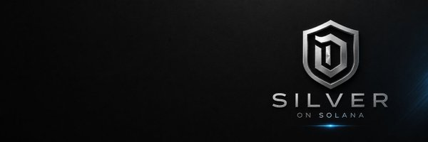 A dark graphic displays a silver shield logo with the text 'SILVER' and the tagline 'ON SOLANA' beneath it.