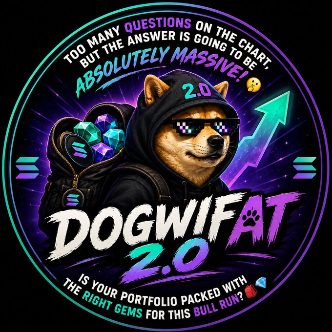 "The right choice of dog, Dogwifat 2 0, that's going to change your portfolio!"
