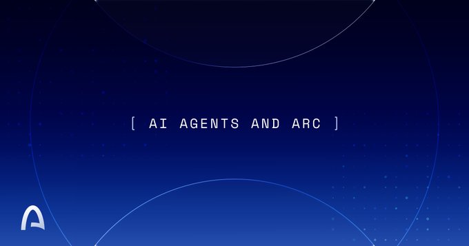 The image features a large blue circle with white text that reads "AI agents need infrastructure that can match the speed and determinism of software." The text is centered within the circle, making it the main focus of the image. The background of the image is dark blue, which contrasts nicely with the white text on the circle.