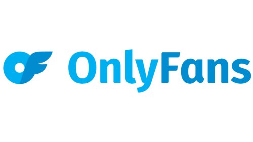 The OnlyFans logo is displayed in blue with its distinctive icon.